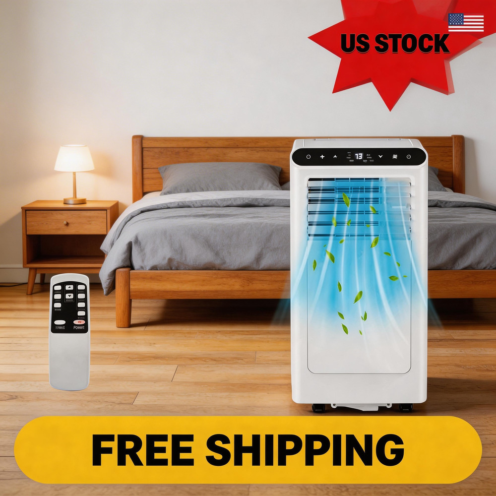 Efficient 3 in-1 Portable AC Unit Sleep Mode 8000BTU Portable Conditioners Air