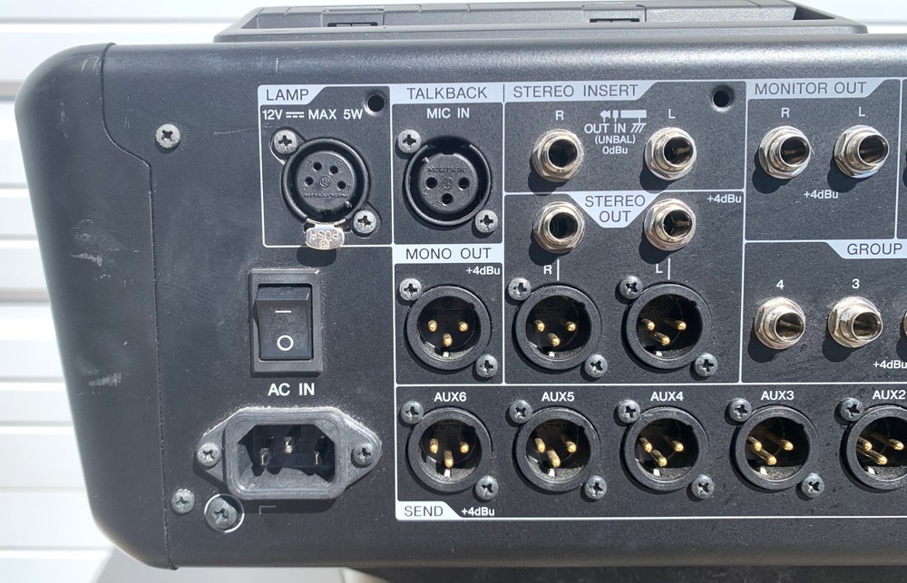 Yamaha Mixing Console Model MGP32X 32 Channels Tested