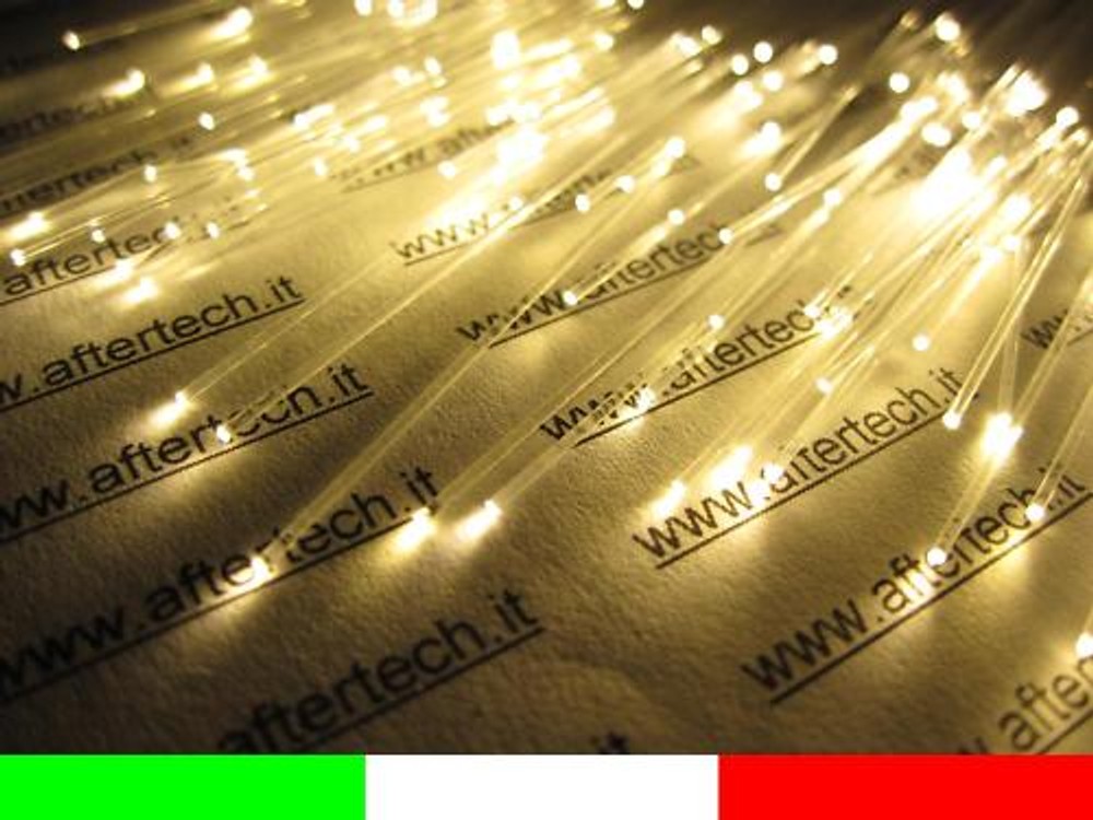 FIBER OPTIC KIT 200 POINTS LED WARM WHITE 9w WW0