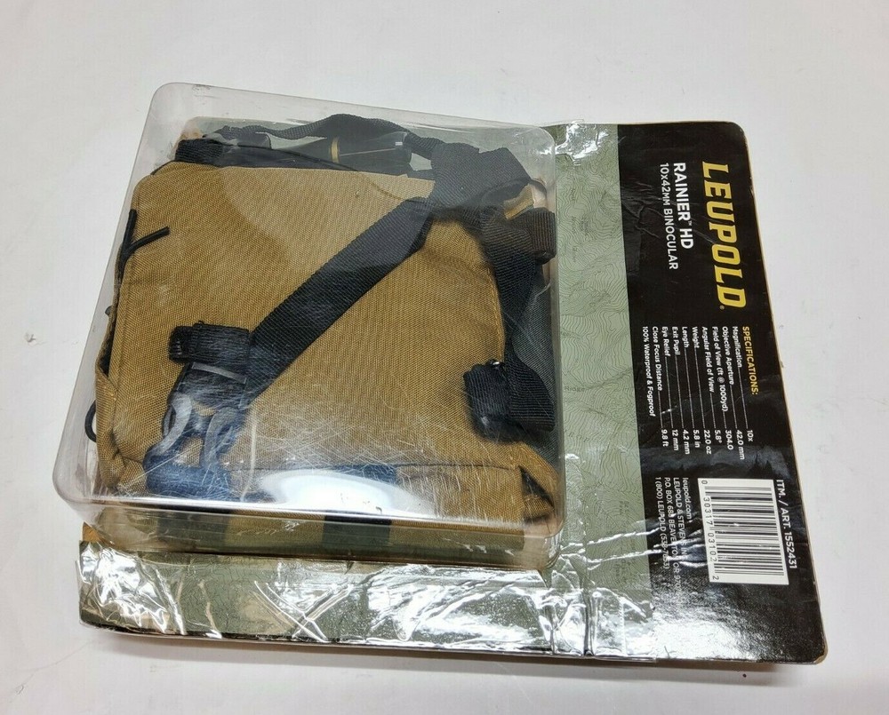New Leupold Rainier HD 10x42mm Binocular