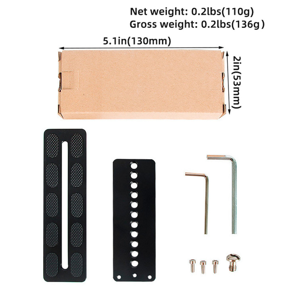 130mm L-Bracket DSLR Camera Quick Release Plate for DJI Stabilizer Gimbal