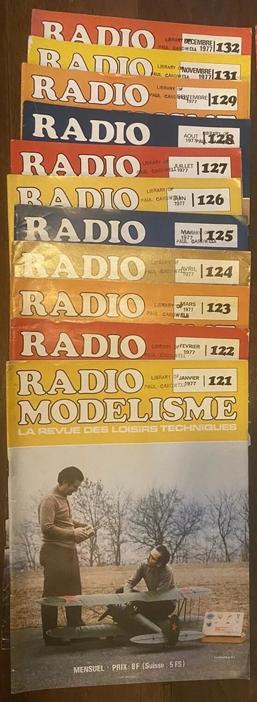 RADIO MODELISME 1976-1979 (41 Issues) (#109-#150)