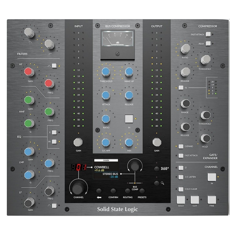 SOLID STATE LOGIC SSL DAW BUNDLE UC1, UF1, UF8 Plug-In Hardware Controller Setup