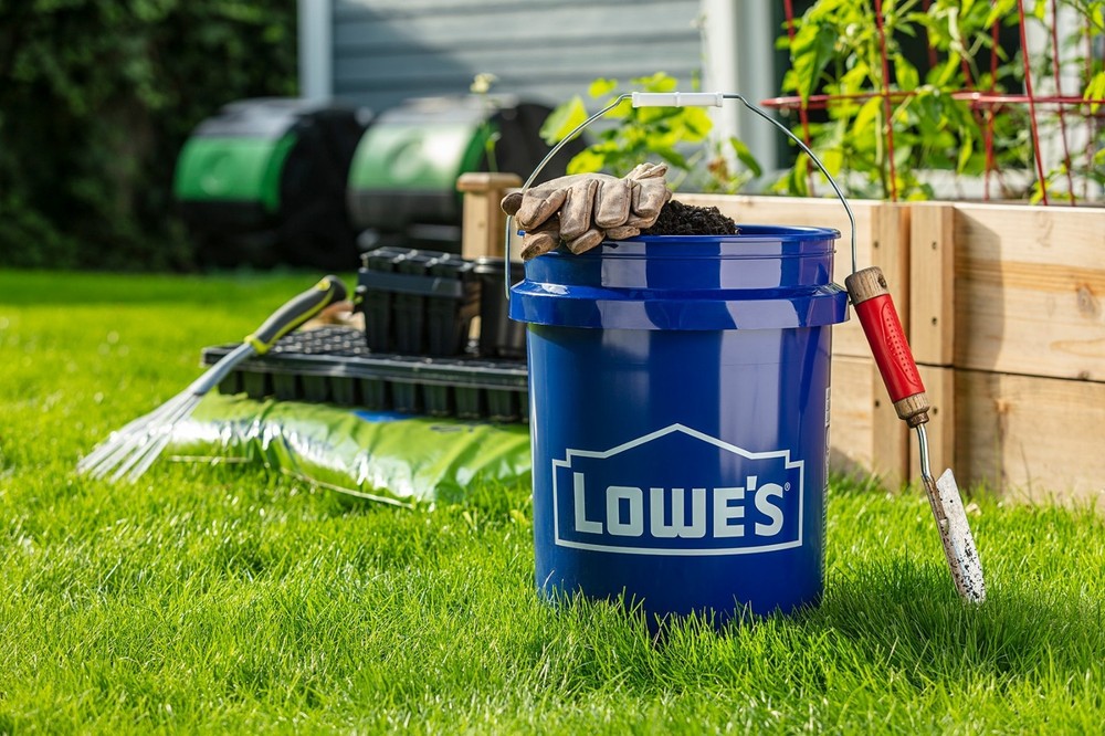 Lowe's 5 Gallon(s) Plastic General bucket
