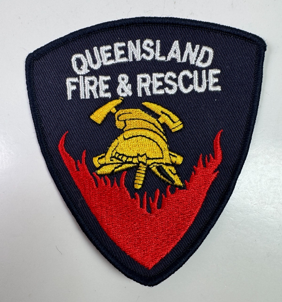 Australia Queensland Fire Rescue Patch D9