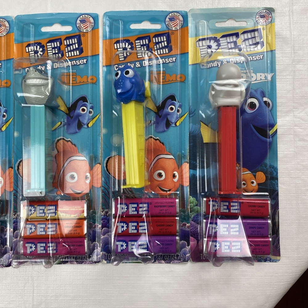 8 PEZ - Finding Nemo & Finding Dory Pixar Films