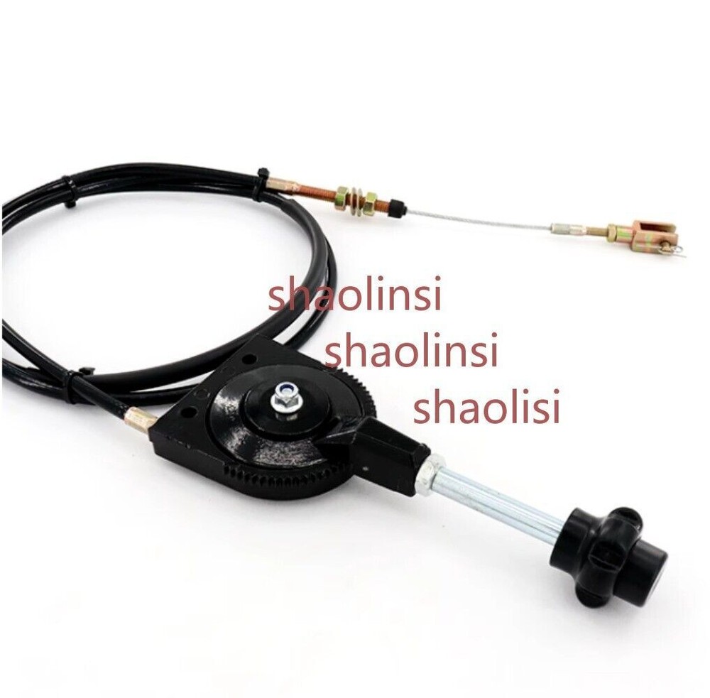 Bendable Throttle Motor Control Excavator Manual Throttle Cable Controller 1PC