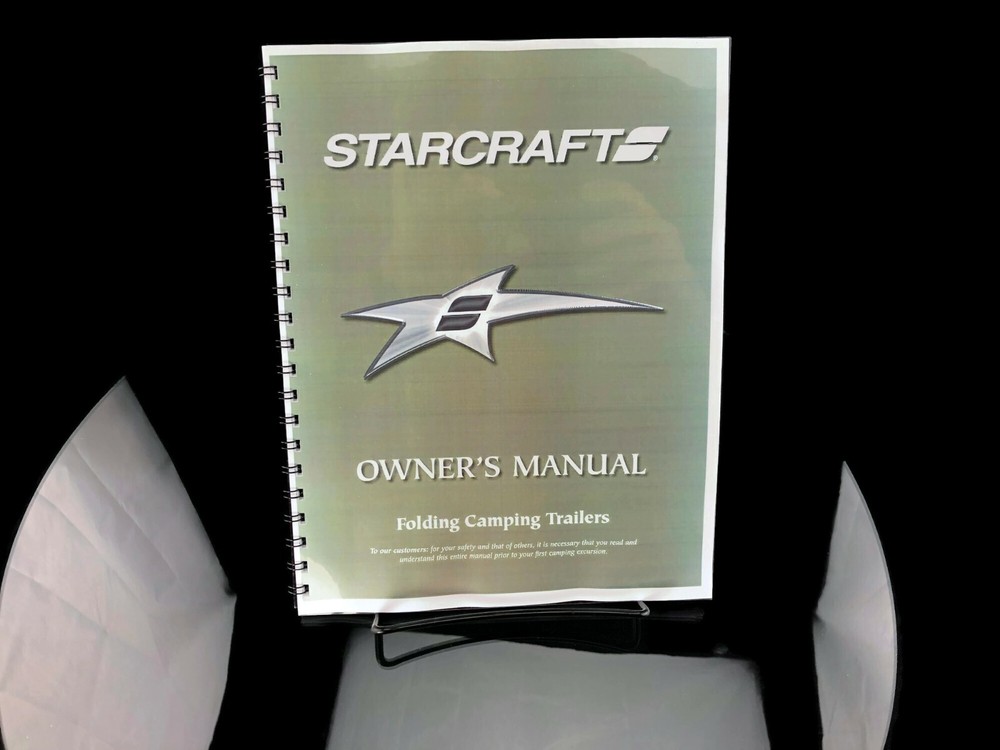 Starcraft 2008 Folding Camping Trailers Owners Manual User Guide Instructions