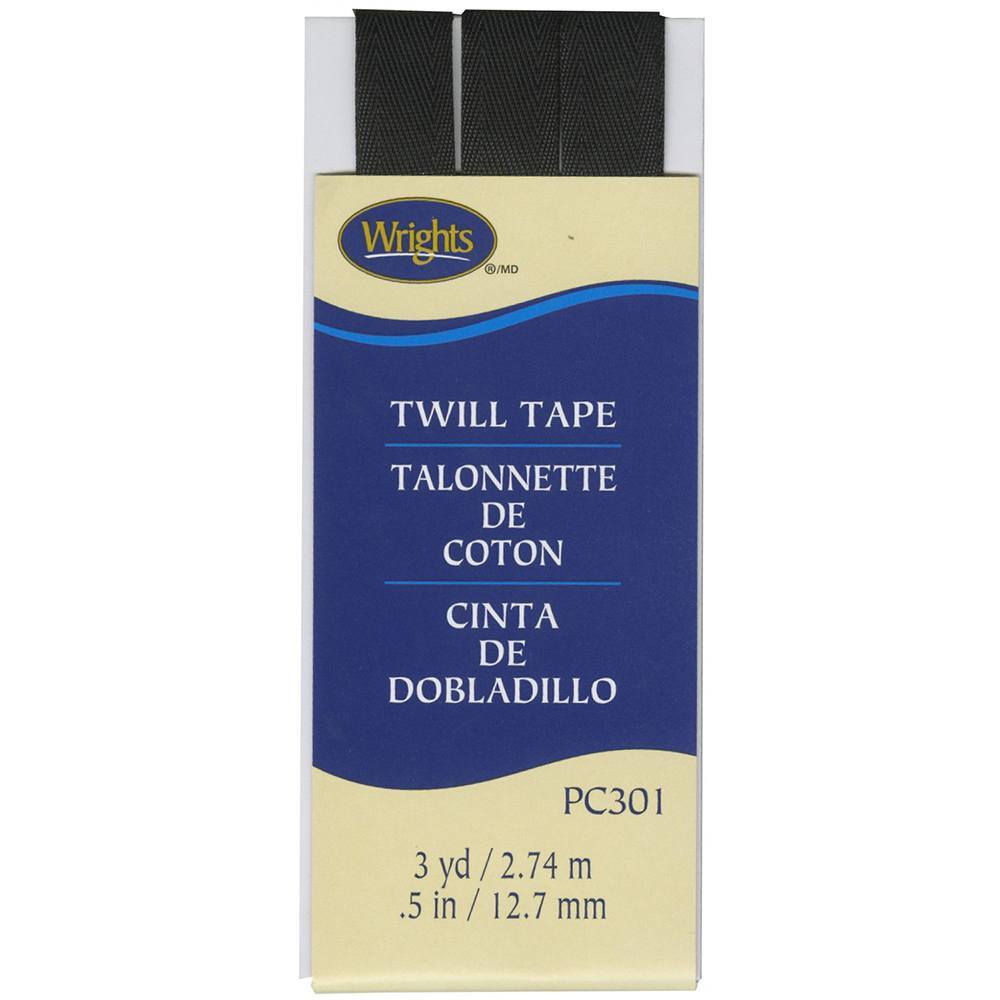 Wrights Twill Tape, 1/2"x 3yds