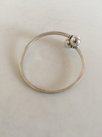 Hans Hansen Sterling Silver Bangle Bracelet No 207