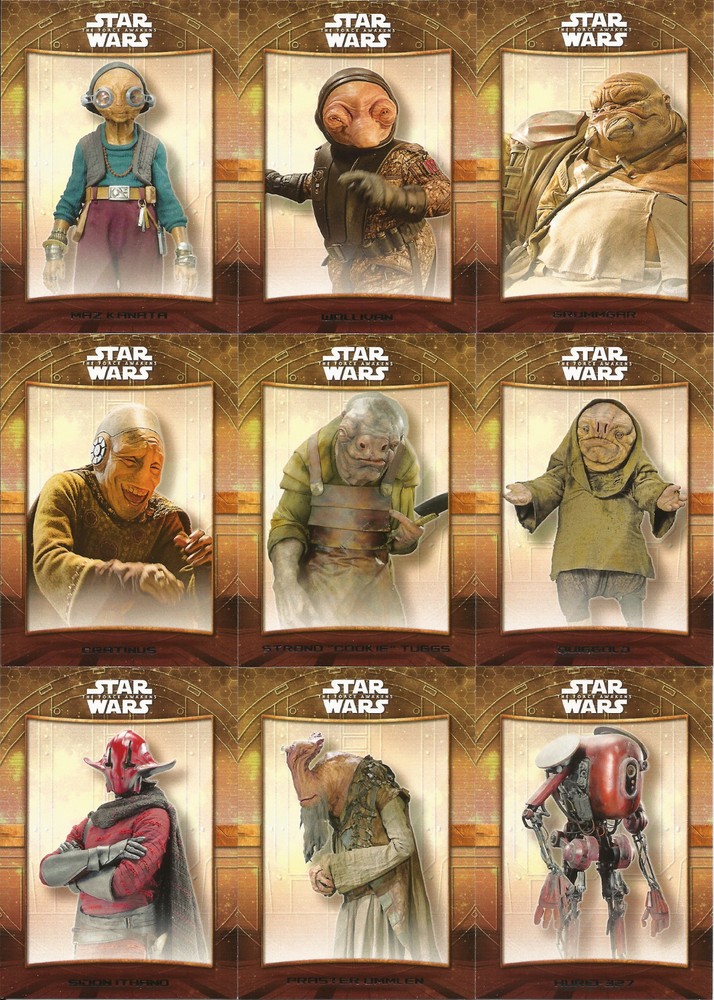 Star Wars Force Awakens Series 2 ~ MINI-MASTER SET (Base + Inserts) 163 cards