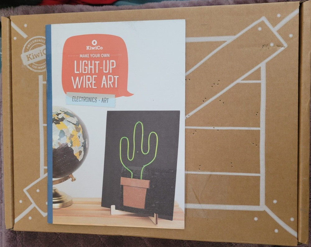 KiwiCo Make Your Own Light-Up Wire Art Replacement Extras