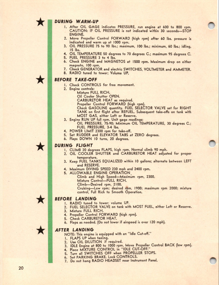 150 Page AAF INSTRUCTORS' MANUAL BASIC FLYING Vultee BT-13 Valiant on Data DVD