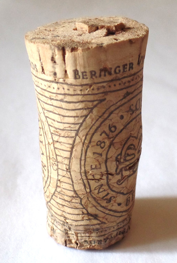 Vintage BERINGER VINEYARD Cork