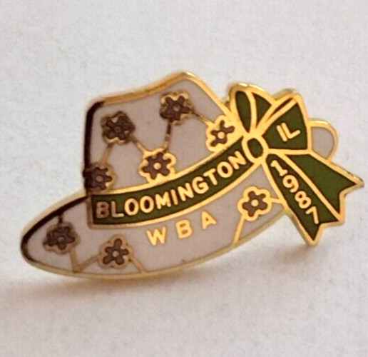 BLOOMINGTON WBA 1987 Hat Lapel Pin