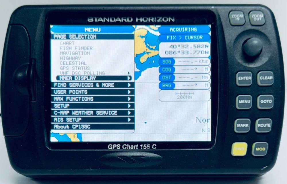 Standard Horizon CP155C GPS Chart Plotter GPS Display