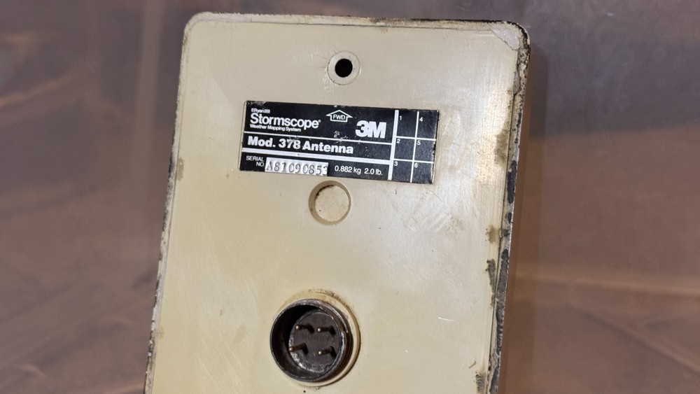 3M Stormscope Model 378 Antenna, S/N A81090853 – Working