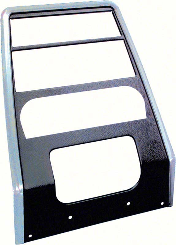 1967-68 Camaro Firebird; Center Dash Panel; with AC; Black Pebble Grain; GM