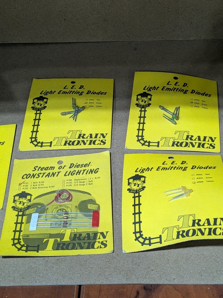 Vintage Train Tronics - Multi-Scale - #403/404 - LED Assortment - NOS