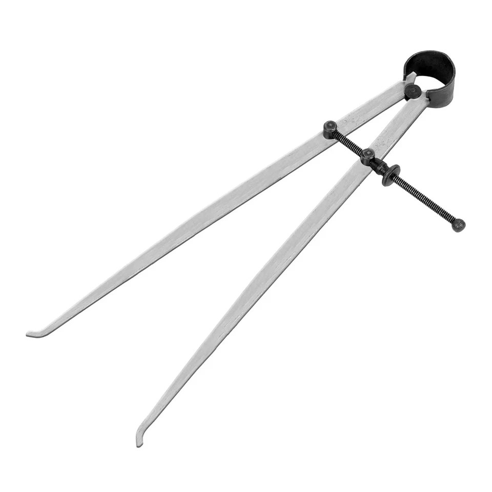 General Tools 454-10 Flat Leg Inside Caliper – 10 Inches for Precision Work