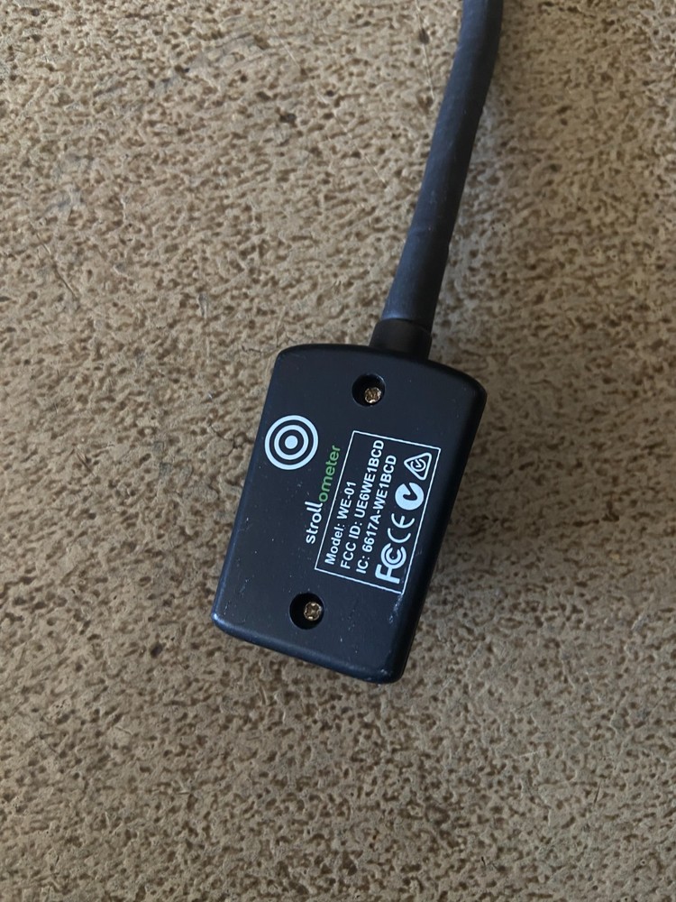 Strollometer Wireless Stroller Speedometer Odometer Dongle Only Pictured Untestd