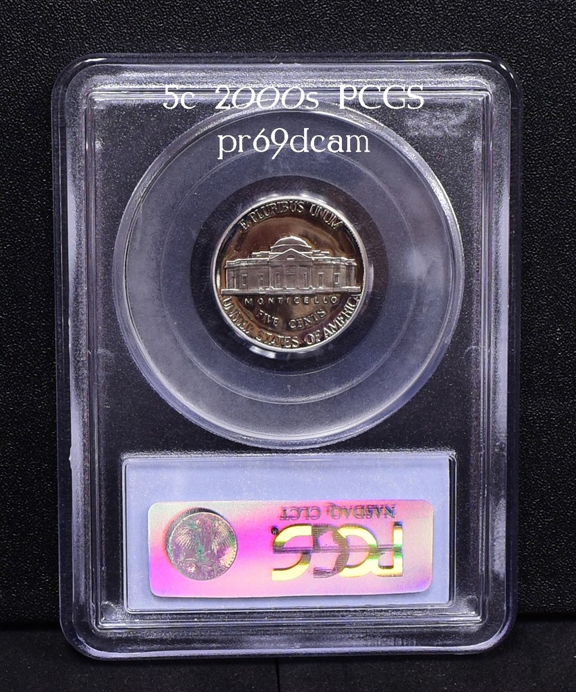 2000-S Jefferson Nickel - PCGS Pr69Dcam (Bulk)