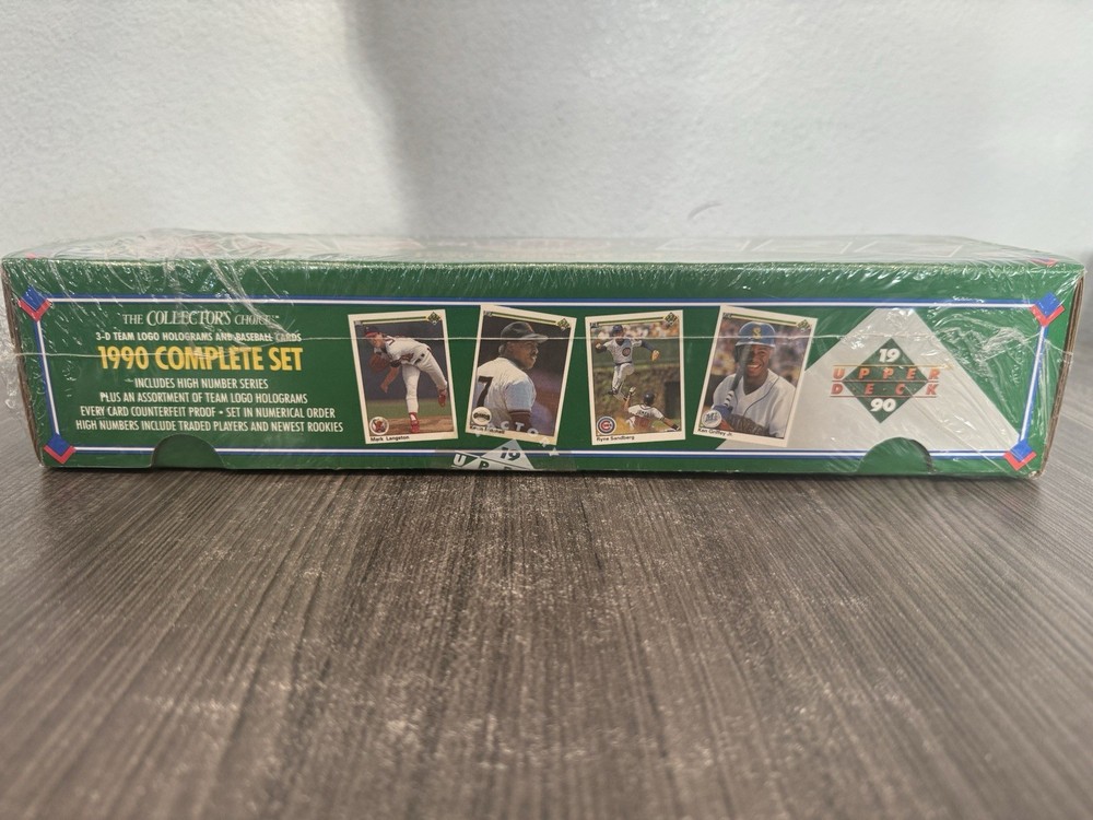 1990 Upper Deck Baseball Complete Set Sealed