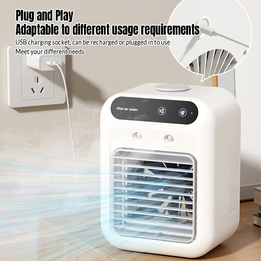 Portable Air Conditioner 3in1 Quiet AC Unit Air Cooler /Humidifier /Cooling Fans