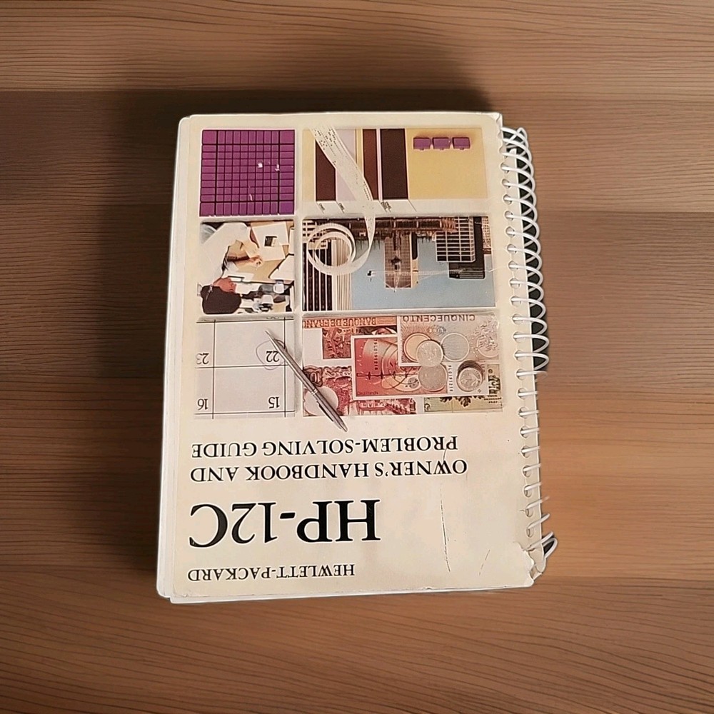 HP-12C Owner’s Handbook And Problem-Solving Guide Hewlett-Packard Calculator