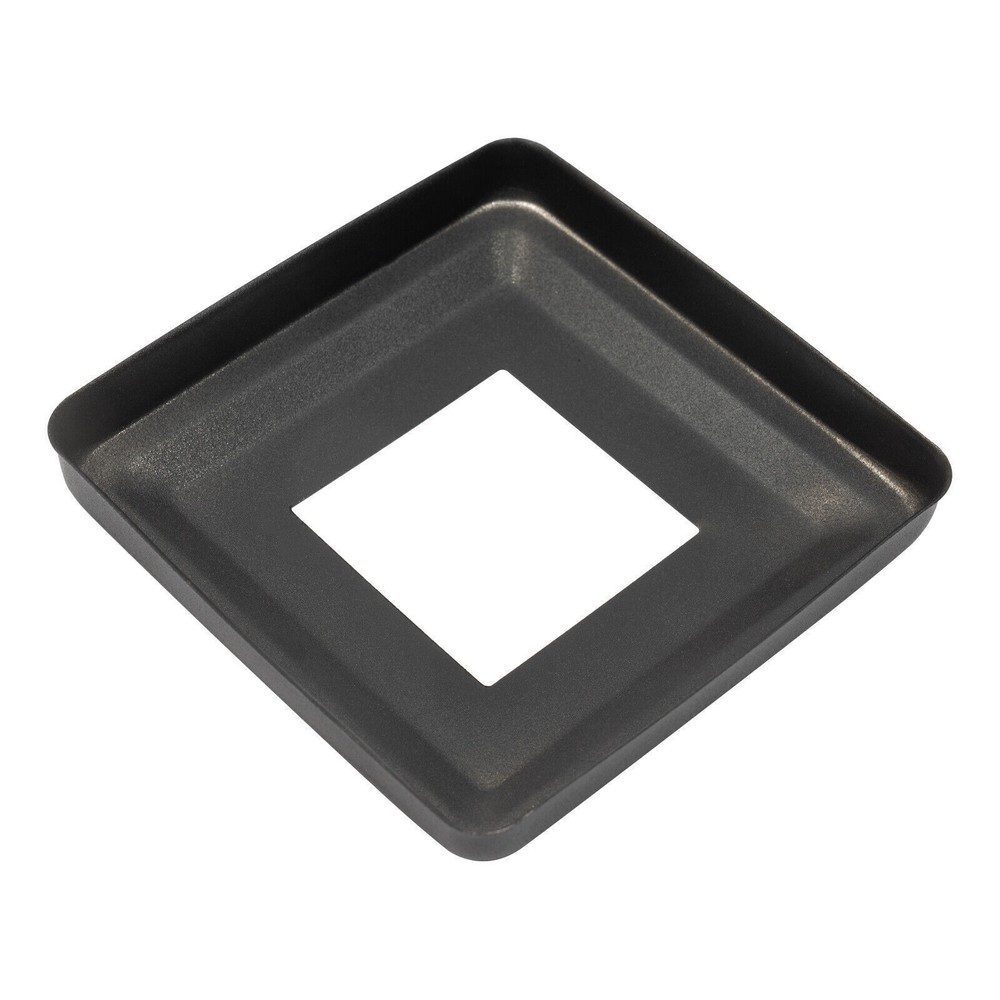 Cable Pre-Drilled Railing Post Corner Post 36x2x2'' Black Corner Post Stainless