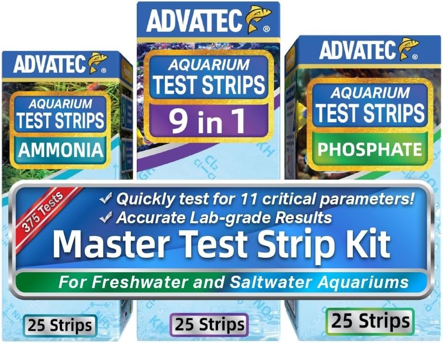 Master Strips - Freshwater, Saltwater, Reef - 275 Tests