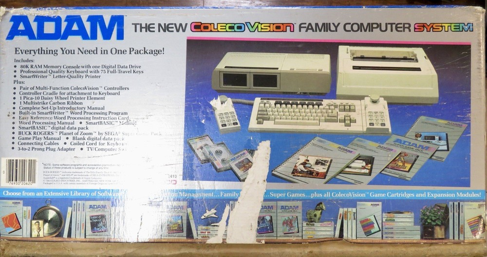 ADAM Colecovision Family Computer System Tested