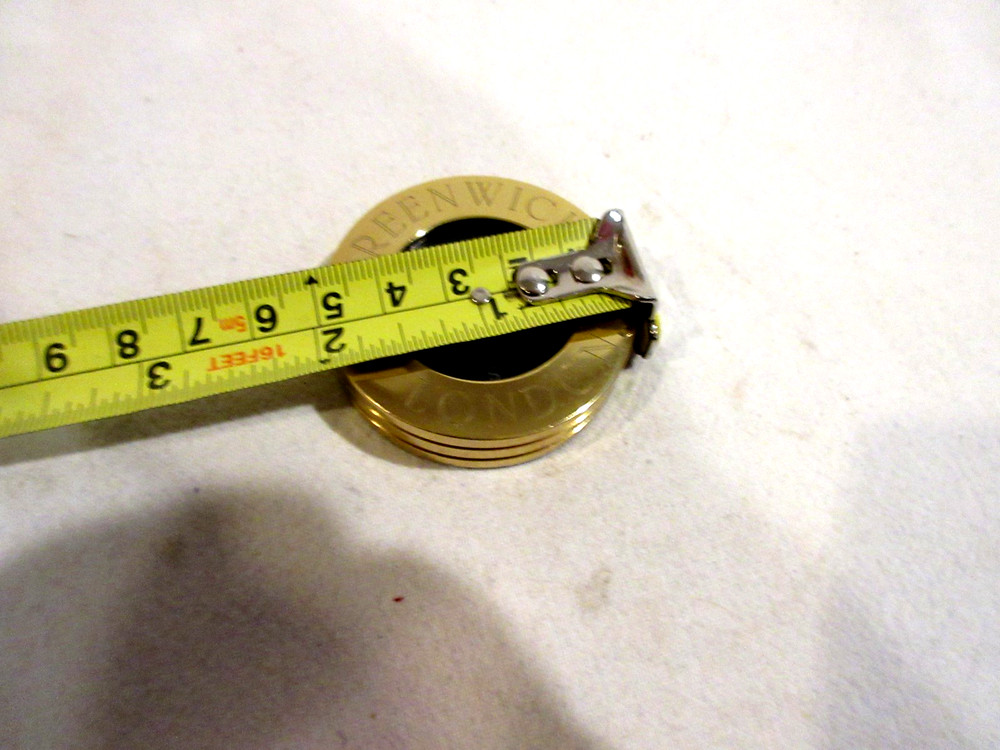 Greenwich London Brass Compass