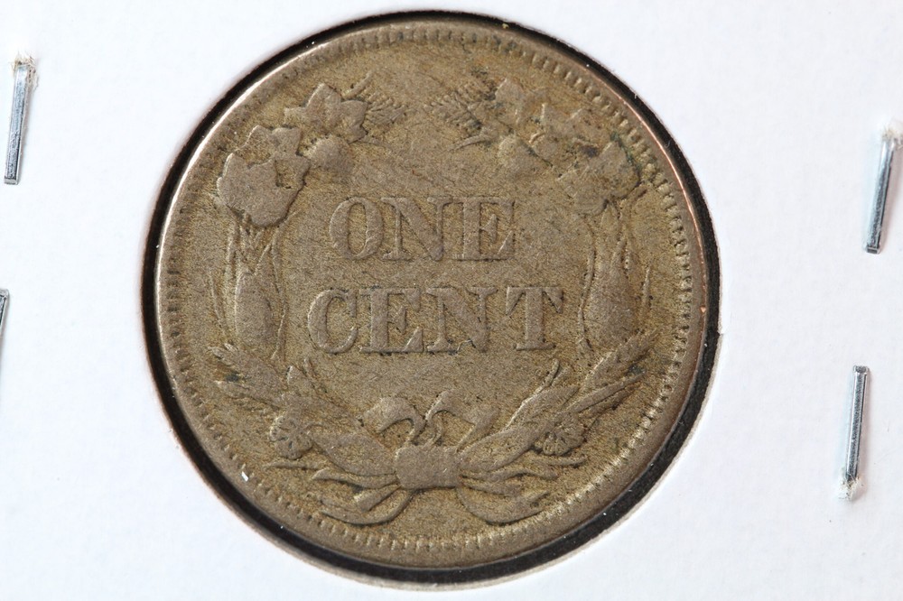 1858 Flying Eagle Cent Large Letters XF 490P