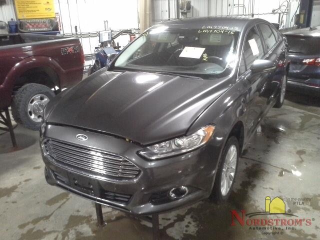 2015 Ford Fusion Driver Front Headrest Only Black Leather