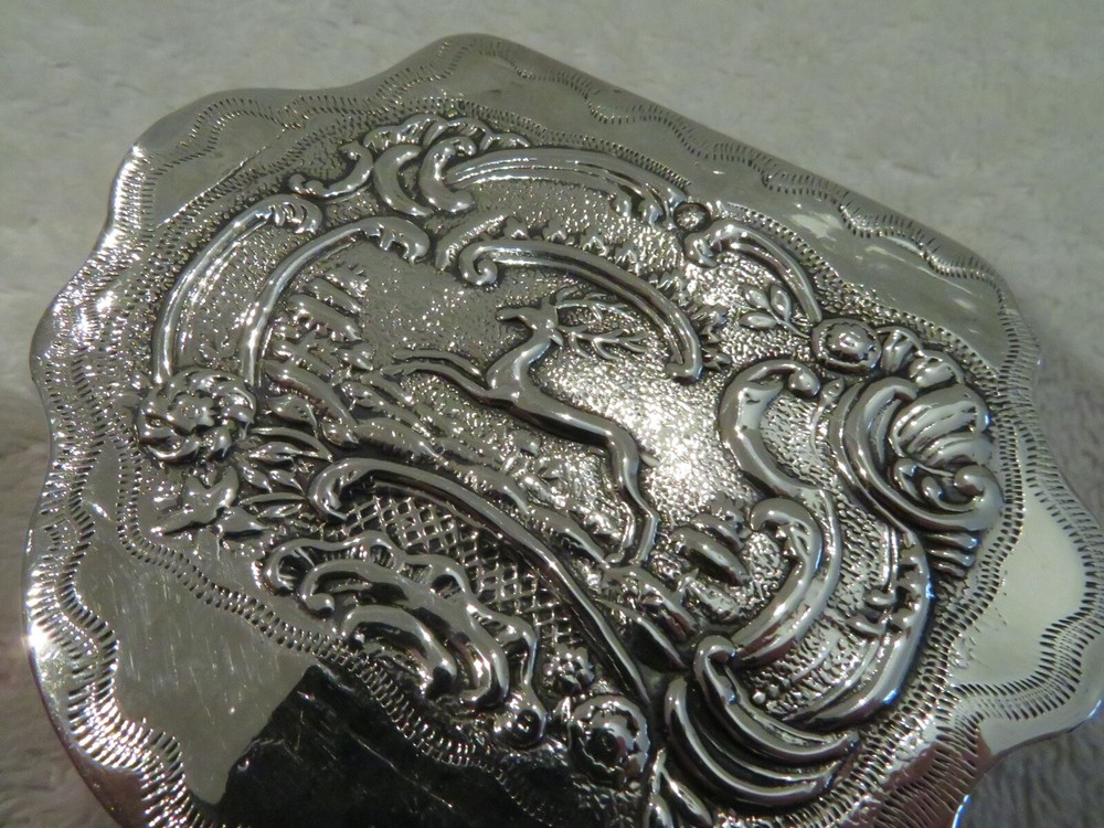 Charming dutch 934 embossed silver snuff box 1872 basketry effect m34