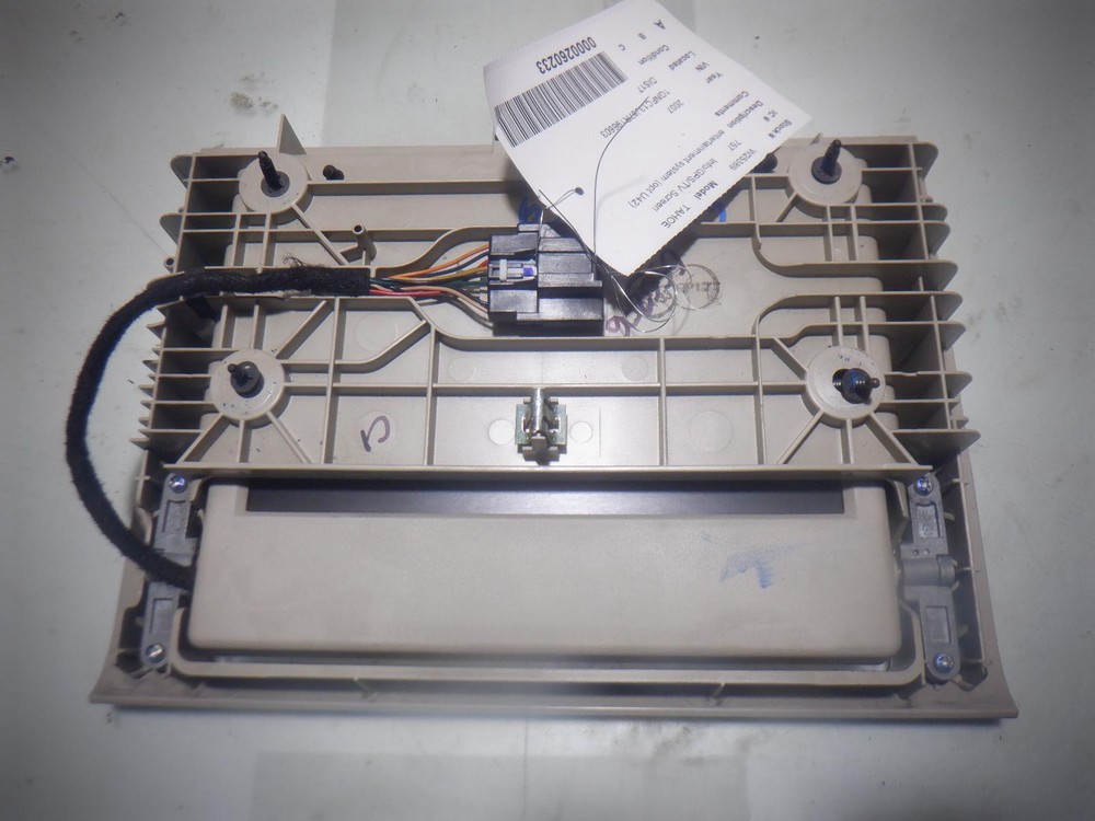 07 CHEVROLET TAHOE Info Screen