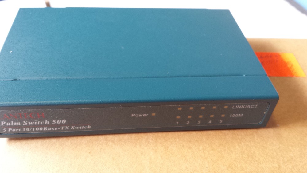 5 10/100 BASE TX SWITCH Lantech Palm Switch 5 Way Switch Network Top Quality