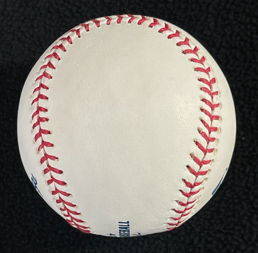 Edwar Ramirez Signed New York Yankees OML Baseball JSA COA
