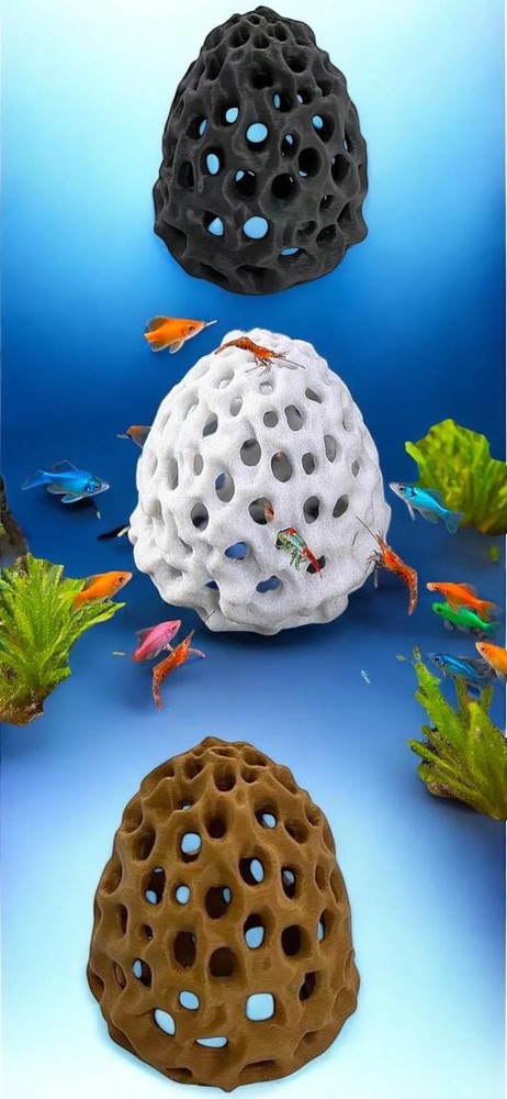 Hideout For Shrimp - Aquarium Decor - Dome Shaped Hide