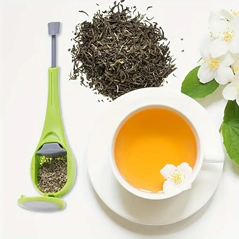 Tea Strainer Press Tea Strainer Kitchen Tea Set Accessory Reusable Infuser