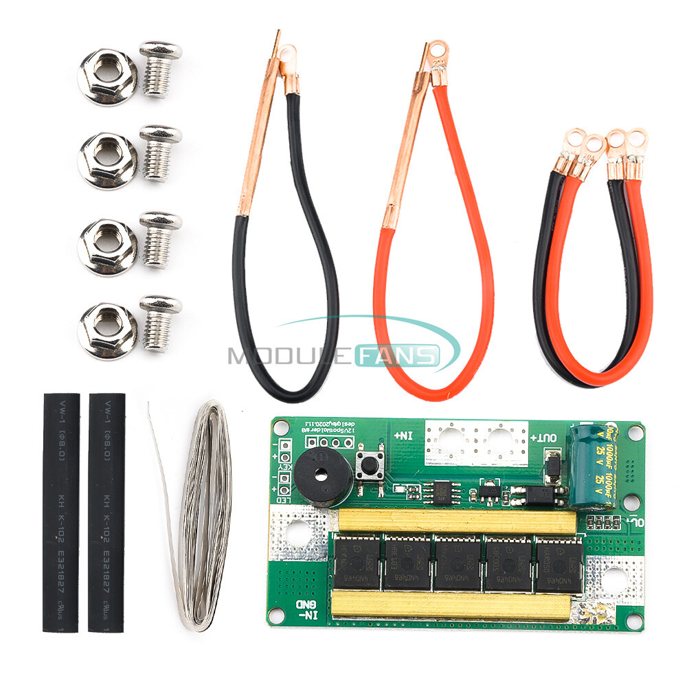 12V 100-200A Lithium Battery Spot Welding Machine Control board DIY full Sets