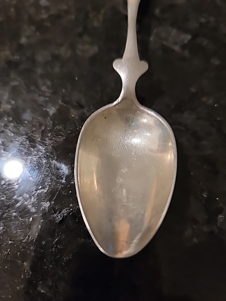 Solid Silver Teaspoon made in Warsaw by the silversmith Emil Radke