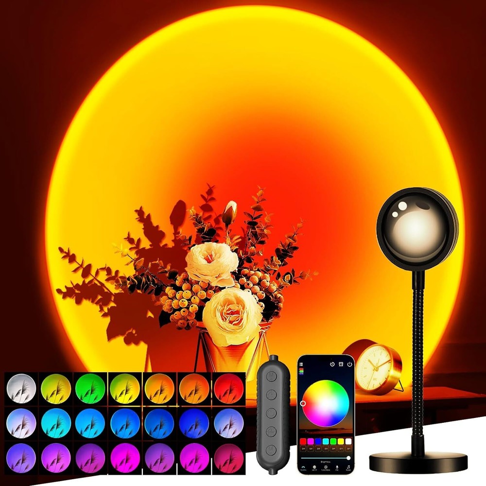 Neroupe Sunset Lamp Projector with APP & Button Control