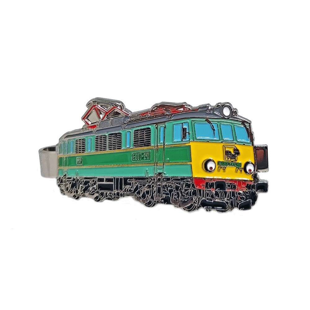 Tie clip locomotive EU07