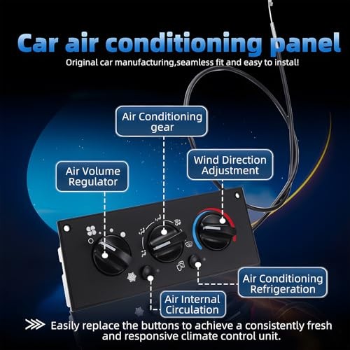 Front AC Heater Climate Control Module Compatible with 2002-2006 599-5511