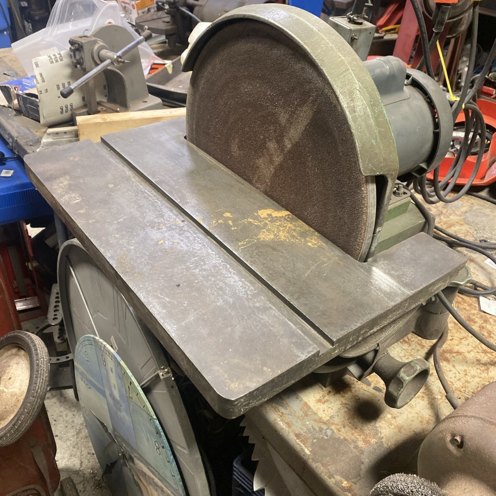Benchtop 16" Max Disc Sander / Grinder 115v