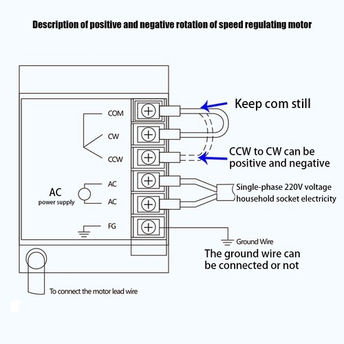 AC Gear Motor Electric+ Variable Speed Reduction Controller 135RPM Torque 1:10!