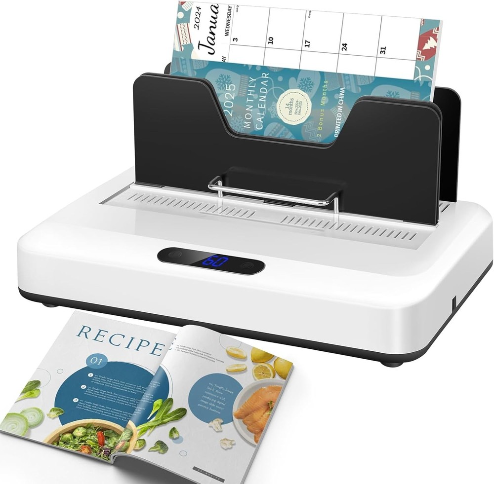 Effortless Thermal Binding Machine for 500 Sheets - Instant Results, A4/A5 Sizes
