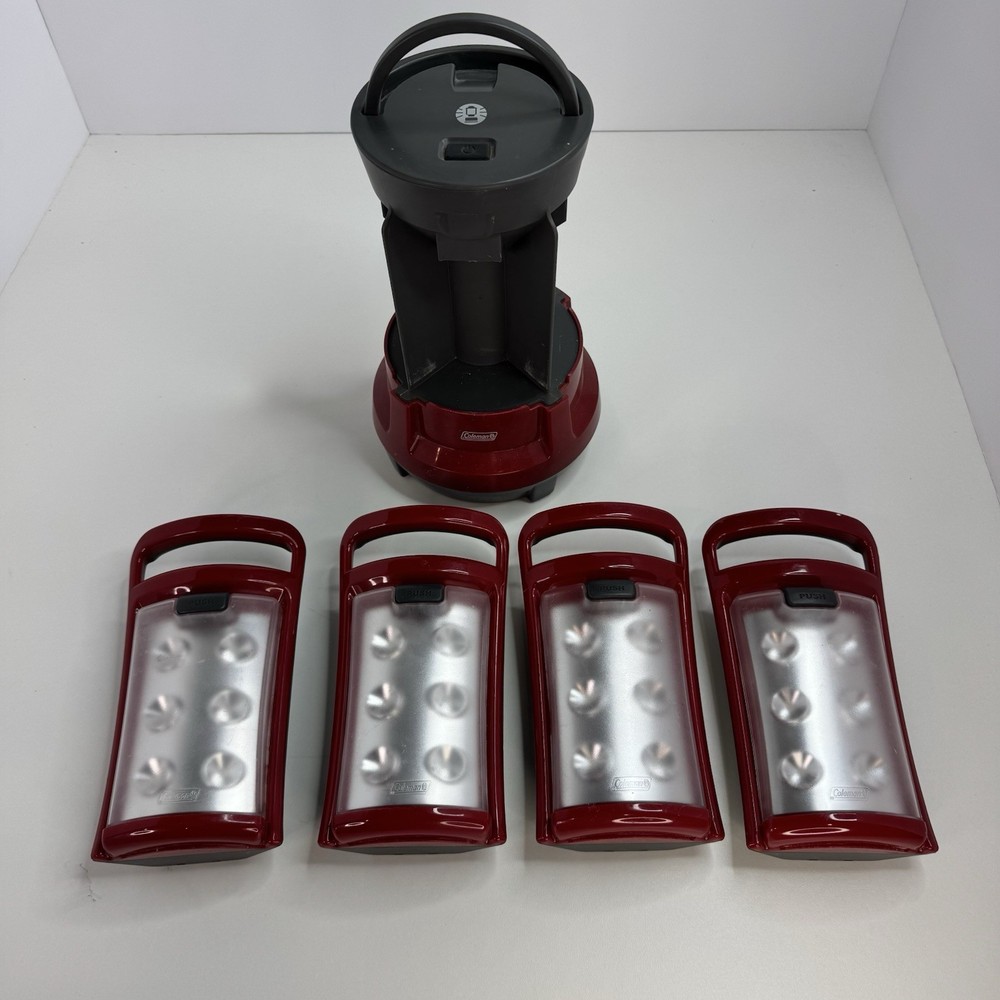Coleman Quad Multi-Panel Lantern 200001150 used